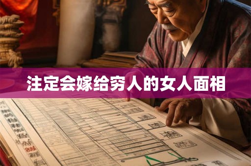 注定会嫁给穷人的女人面相 注定会嫁给穷人的女人面相