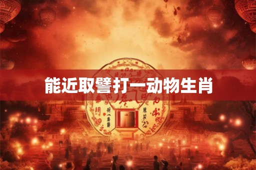 能近取譬打一动物生肖