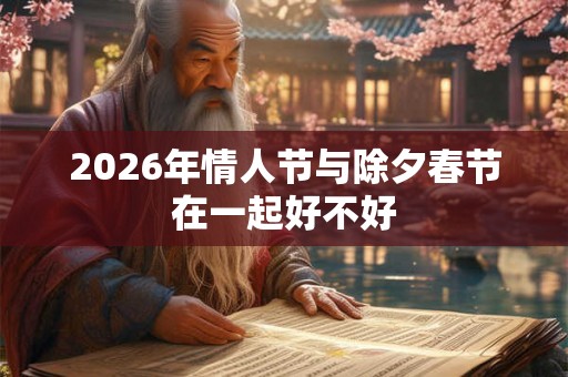 2026年情人节与除夕春节在一起好不好