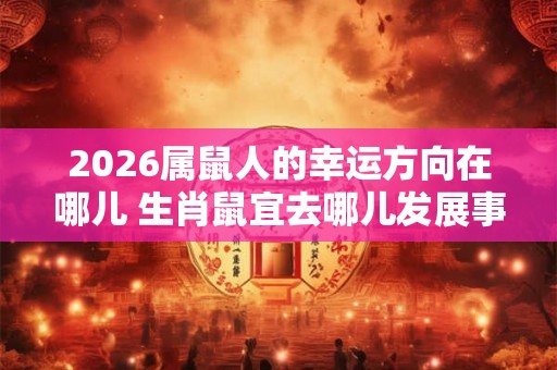 2026属鼠人的幸运方向在哪儿 生肖鼠宜去哪儿发展事业 2026属鼠人的幸运方向在哪儿 生肖鼠宜去哪儿发展事业