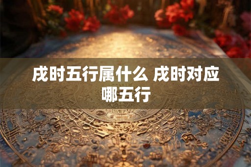 戌时五行属什么 戌时对应哪五行 戌时五行属什么 戌时对应哪五行