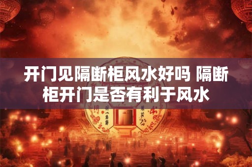 开门见隔断柜风水好吗 隔断柜开门是否有利于风水