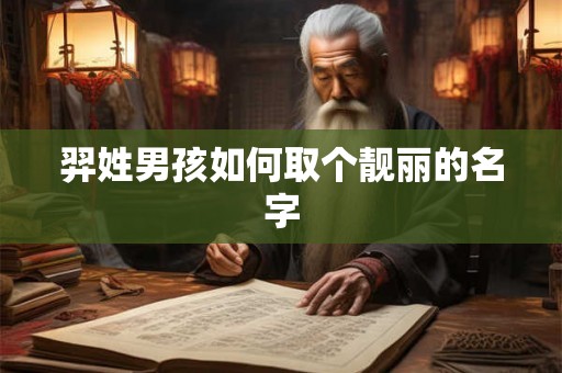 羿姓男孩如何取个靓丽的名字