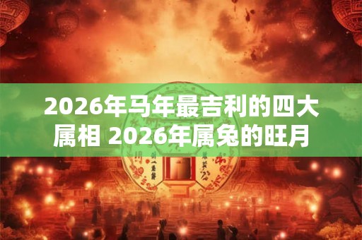 2026年马年最吉利的四大属相 2026年属兔的旺月