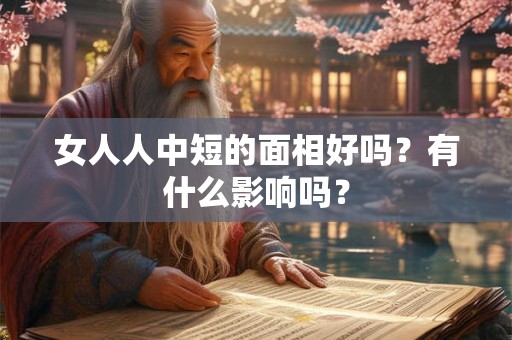 女人人中短的面相好吗?有什么影响吗? 女人人中短的面相好吗?有什么影响吗?