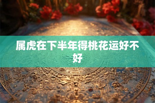 属虎在下半年得桃花运好不好