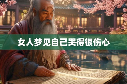 女人梦见自己哭得很伤心