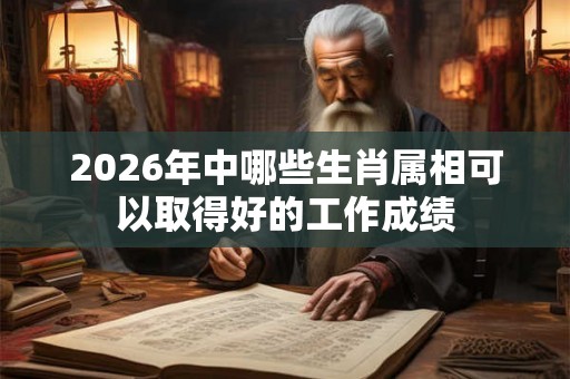 2026年中哪些生肖属相可以取得好的工作成绩 2026年中哪些生肖属相可以取得好的工作成绩