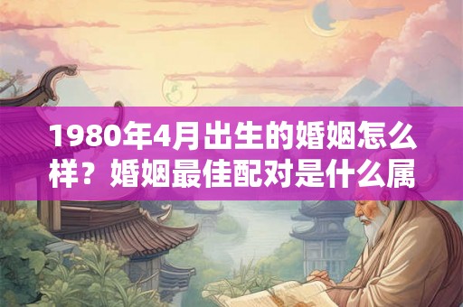 1980年4月出生的婚姻怎么样？婚姻最佳配对是什么属相？