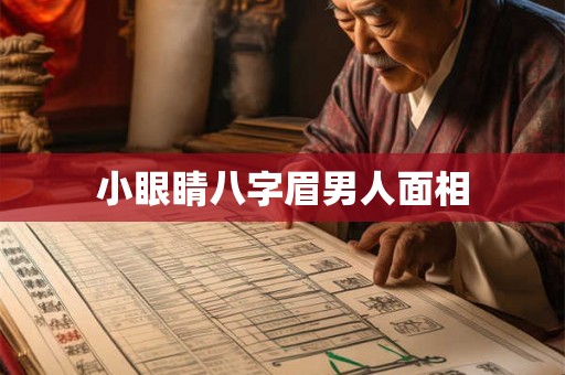 小眼睛八字眉男人面相 小眼睛八字眉男人面相