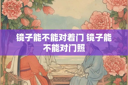 镜子能不能对着门 镜子能不能对门照