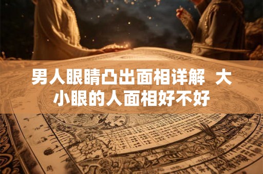 男人眼睛凸出面相详解 大小眼的人面相好不好 男人眼睛凸出面相详解 大小眼的人面相好不好