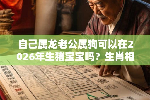 自己属龙老公属狗可以在2026年生猪宝宝吗？生肖相合吗？