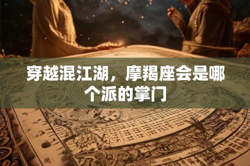 穿越混江湖，摩羯座会是哪个派的掌门