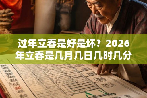 过年立春是好是坏？2026年立春是几月几日几时几分？