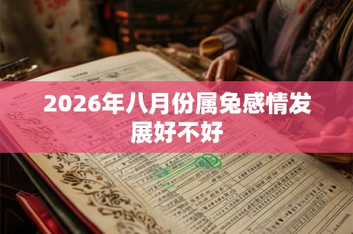 2026年八月份属兔感情发展好不好