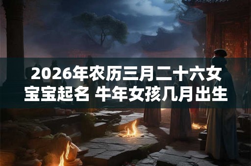 2026年农历三月二十六女宝宝起名 牛年女孩几月出生最好? 2026年农历三月二十六女宝宝起名 牛年女孩几月出生最好?