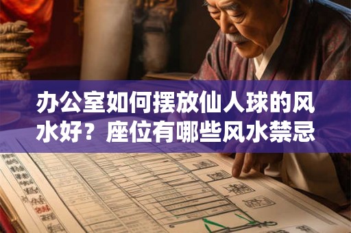 办公室如何摆放仙人球的风水好？座位有哪些风水禁忌？