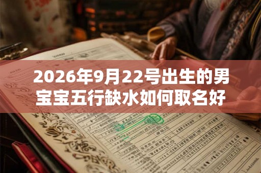 2026年9月22号出生的男宝宝五行缺水如何取名好 2026年9月22号出生的男宝宝五行缺水如何取名好