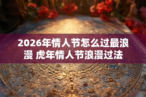 2026年情人节怎么过最浪漫 虎年情人节浪漫过法