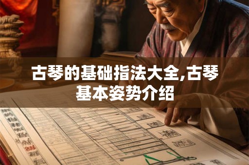 古琴的基础指法大全,古琴基本姿势介绍