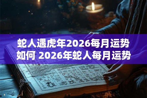蛇人遇虎年2026每月运势如何 2026年蛇人每月运势如何 蛇人遇虎年2026每月运势如何 2026年蛇人每月运势如何