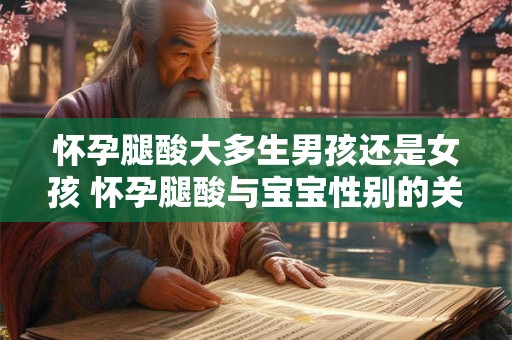 怀孕腿酸大多生男孩还是女孩 怀孕腿酸与宝宝性别的关系 怀孕腿酸大多生男孩还是女孩 怀孕腿酸与宝宝性别的关系