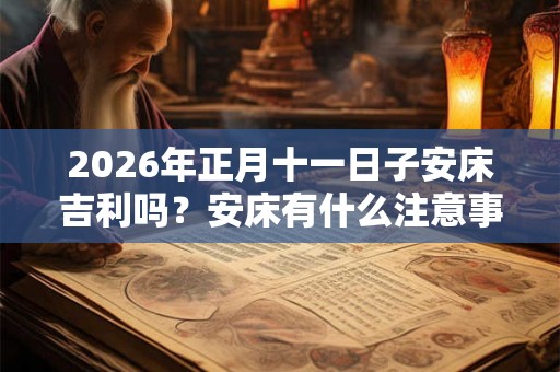 2026年正月十一日子安床吉利吗？安床有什么注意事项？