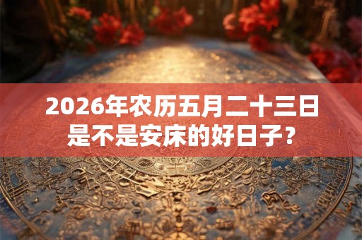 2026年农历五月二十三日是不是安床的好日子? 2026年农历五月二十三日是不是安床的好日子?