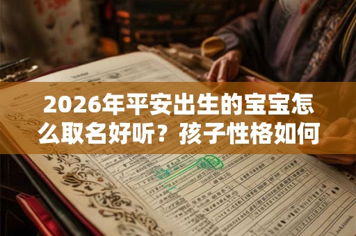 2026年平安出生的宝宝怎么取名好听？孩子性格如何？