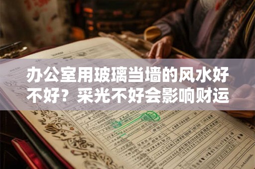 办公室用玻璃当墙的风水好不好？采光不好会影响财运？