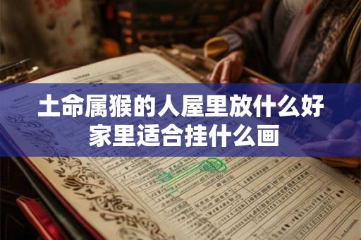 土命属猴的人屋里放什么好 家里适合挂什么画 土命属猴的人屋里放什么好 家里适合挂什么画
