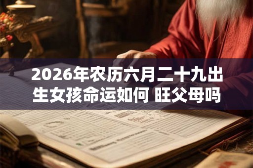 2026年农历六月二十九出生女孩命运如何 旺父母吗