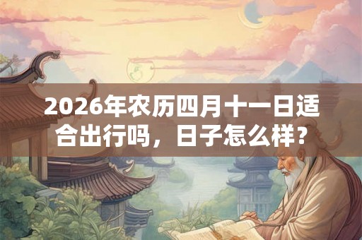 2026年农历四月十一日适合出行吗，日子怎么样？