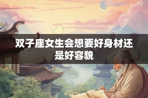 双子座女生会想要好身材还是好容貌 双子座女生会想要好身材还是好容貌
