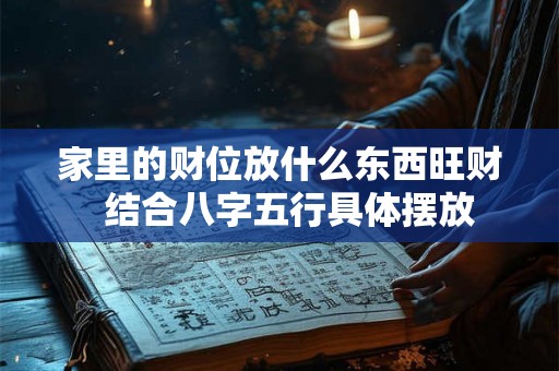 家里的财位放什么东西旺财  结合八字五行具体摆放