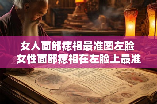 女人面部痣相最准图左脸 女性面部痣相在左脸上最准确是吗