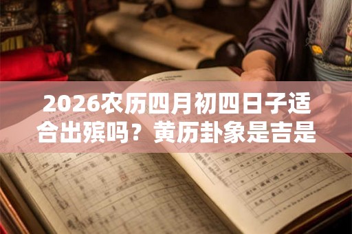 2026农历四月初四日子适合出殡吗?黄历卦象是吉是凶? 2026农历四月初四日子适合出殡吗?黄历卦象是吉是凶?