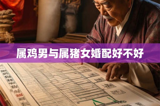 属鸡男与属猪女婚配好不好