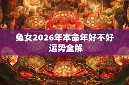 兔女2026年本命年好不好 运势全解