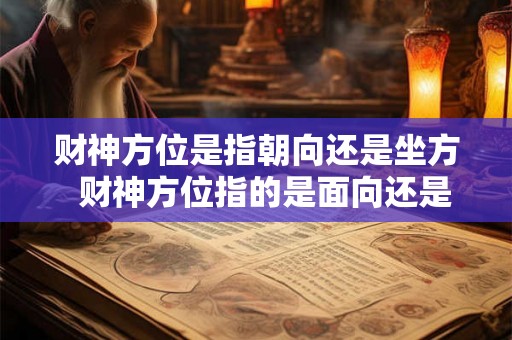 财神方位是指朝向还是坐方  财神方位指的是面向还是坐位