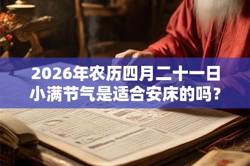 2026年农历四月二十一日小满节气是适合安床的吗？
