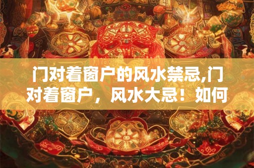 门对着窗户的风水禁忌,门对着窗户,风水大忌!如何化解? 门对着窗户的风水禁忌,门对着窗户,风水大忌!如何化解?