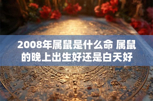 2008年属鼠是什么命 属鼠的晚上出生好还是白天好 2008年属鼠是什么命 属鼠的晚上出生好还是白天好