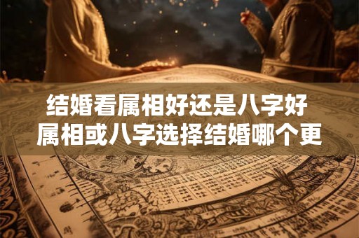 结婚看属相好还是八字好 属相或八字选择结婚哪个更好
