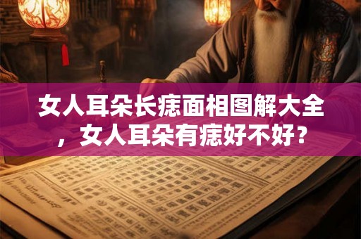 女人耳朵长痣面相图解大全,女人耳朵有痣好不好? 女人耳朵长痣面相图解大全,女人耳朵有痣好不好?
