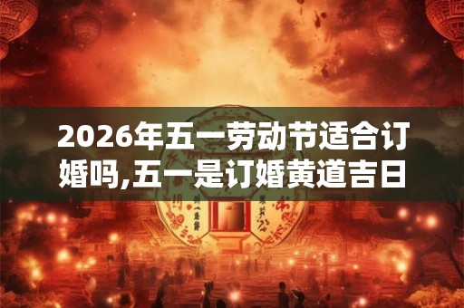 2026年五一劳动节适合订婚吗,五一是订婚黄道吉日吗？