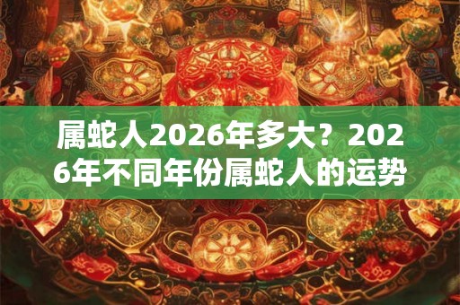 属蛇人2026年多大？2026年不同年份属蛇人的运势