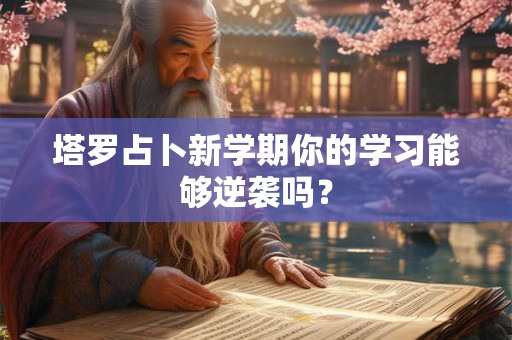 塔罗占卜新学期你的学习能够逆袭吗？