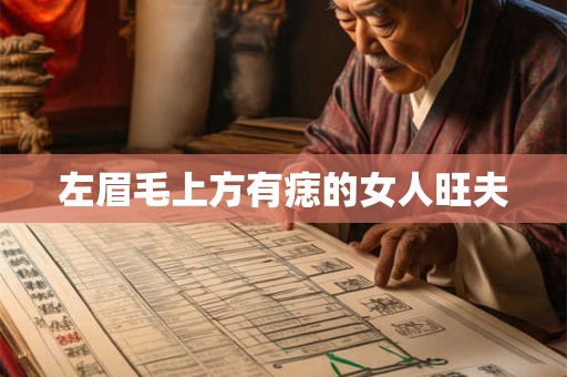 左眉毛上方有痣的女人旺夫 左眉毛上方有痣的女人旺夫